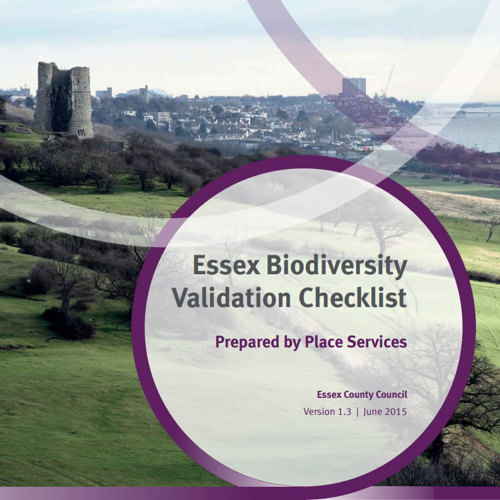 Image of Essex Biodiversity Validation Checklist