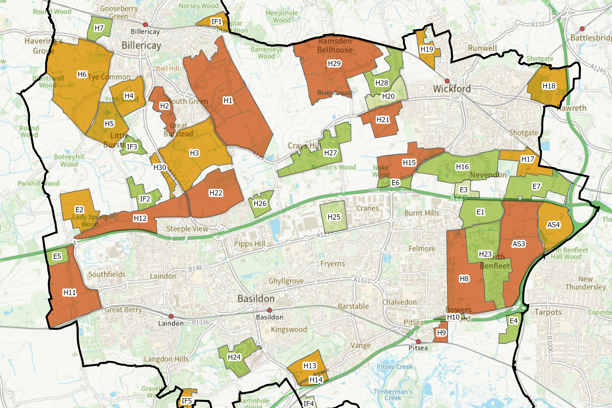 Basildon Borough Landscape Sensitivity Assessments