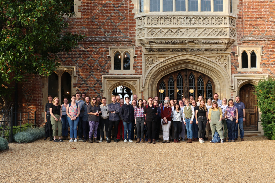 Team photo at our away day in St Osyth