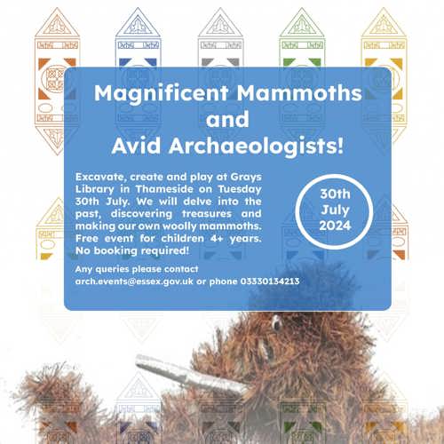 Image for Archaeology Day: Magnificent Mammoths and Avid Archaeologists!